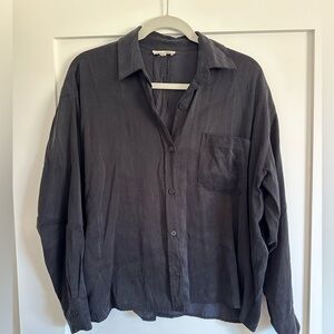 Djerf Avenue Set Botton Up Blouse and Pants